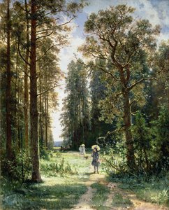 Polku metsän läpi, 1880